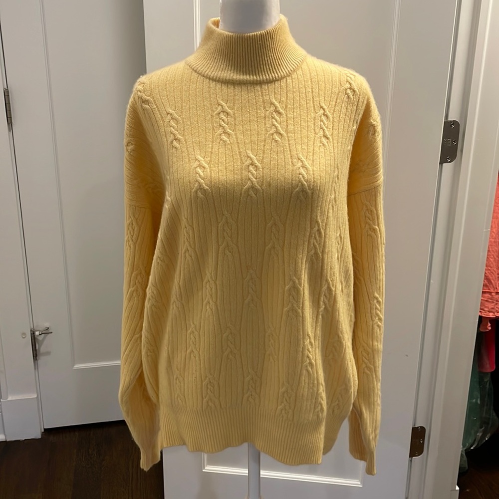 Belford cashmere mock turtle neck